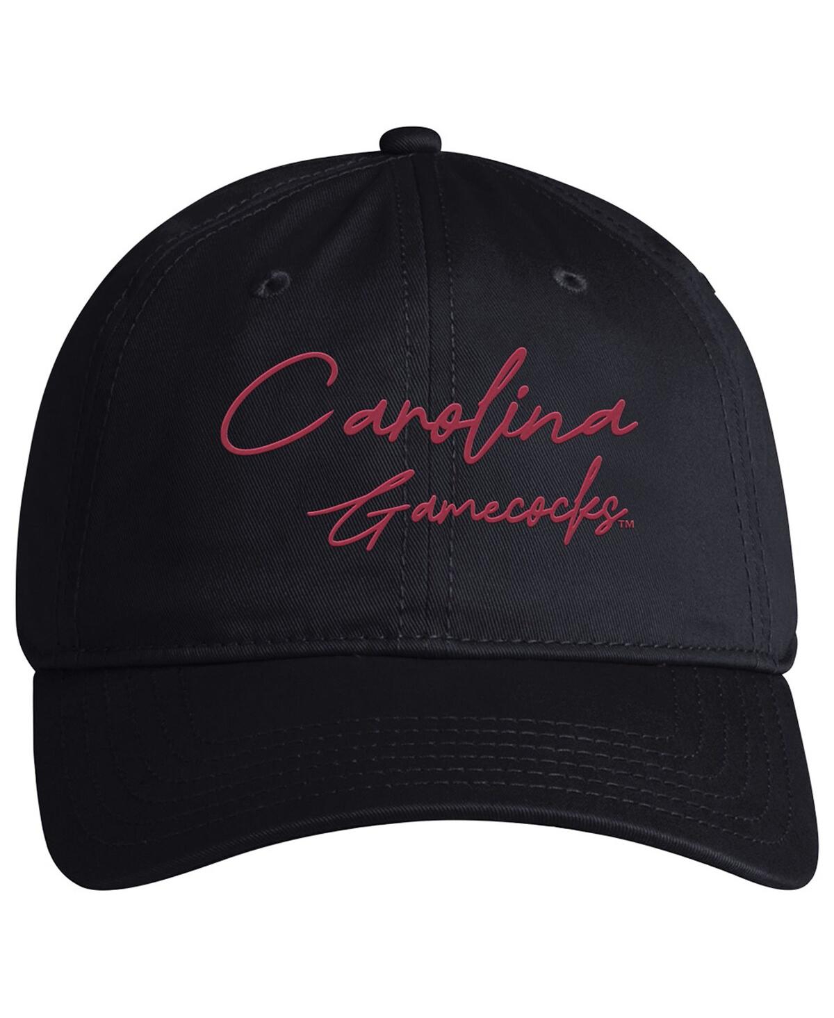 Under Armour Men's Black South Carolina Gamecocks College Essentials Washed Cotton Blend Adjustable Hat