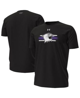 Under Armour - Men's Black Northwestern Wildcats City Performance T-Shirt