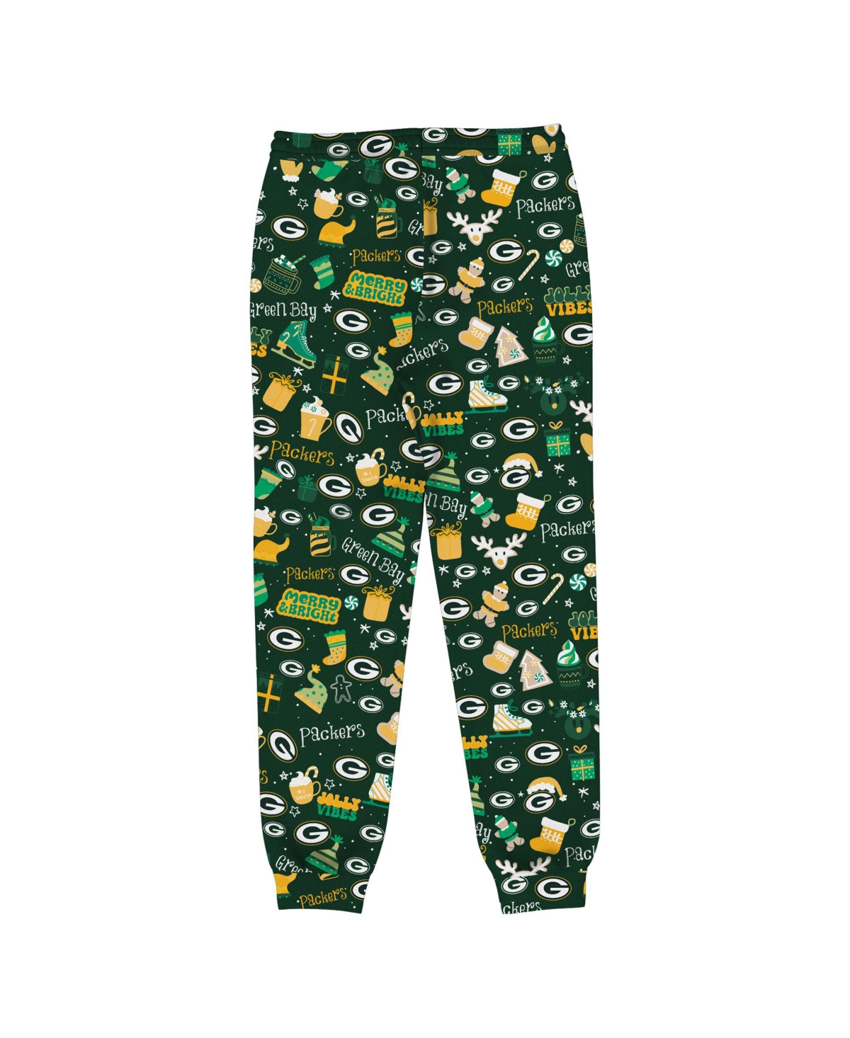 Outerstuff Preschool Green Bay Packers Chestnut Holiday Sleep Set