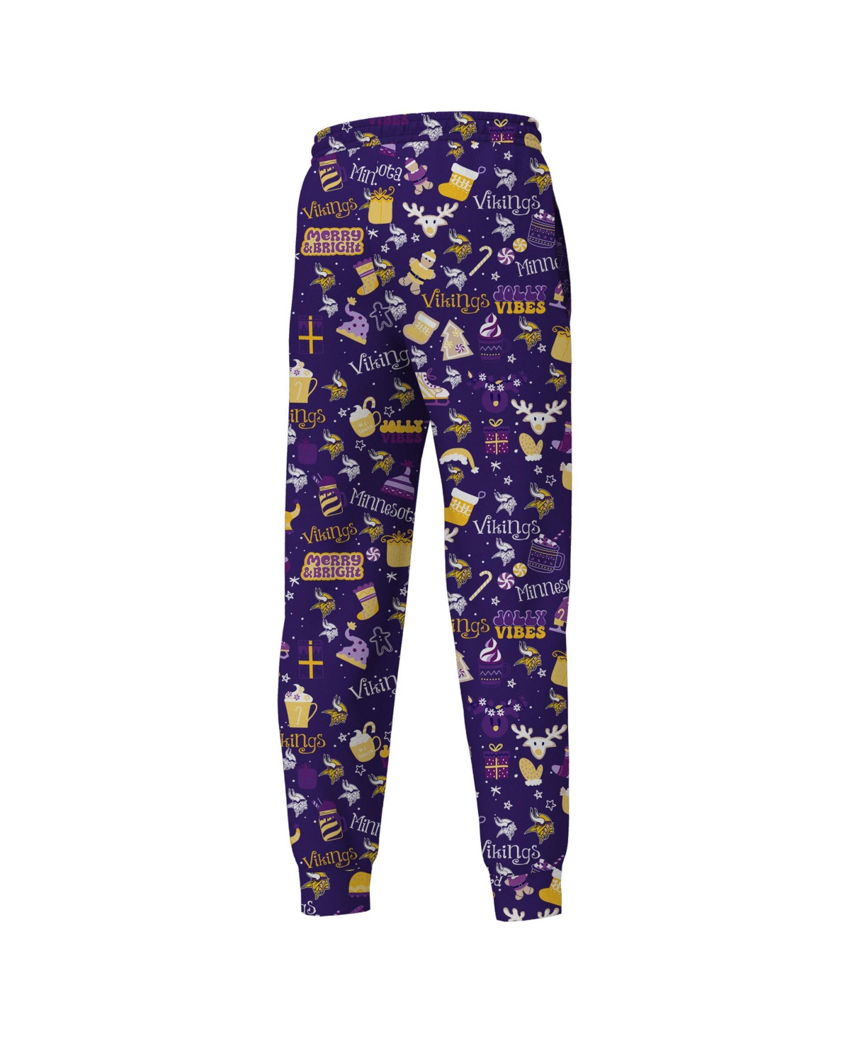 Outerstuff Big Boys And Girls Purple Minnesota Vikings Chestnut Holiday Sleep Set In Purple