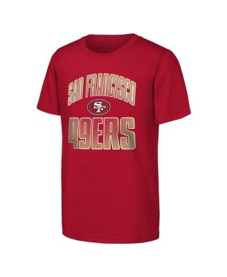 Big Boys and Girls Scarlet San Francisco 49ers Never Quit 2-Pack T-Shirt Set