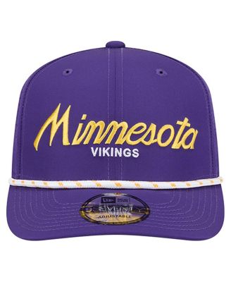 Men's Purple Minnesota Vikings Script 9SEVENTY Adjustable Hat