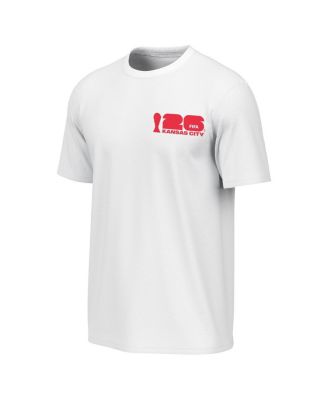 Men's White 2026 FIFA World Cup Kansas City Host City Poster Graphic T-Shirt