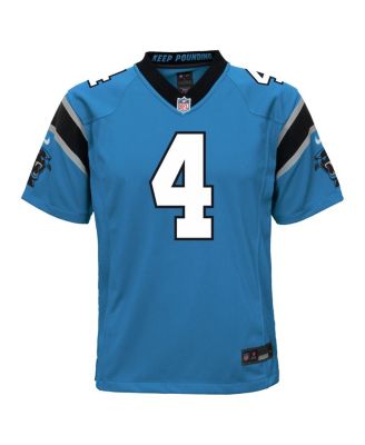 Big Boys and Girls Tetairoa McMillan Blue Carolina Panthers Alternate Game Jersey