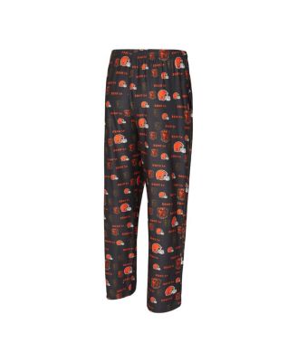 Men's Brown Cleveland Browns Mosaic All Over Print Pants