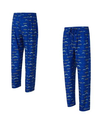 Concepts Sport - Men's Royal Los Angeles Chargers Mosaic All Over Print Pants