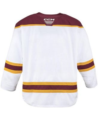 Men's White Minnesota Golden Gophers Away Replica Hockey Jersey