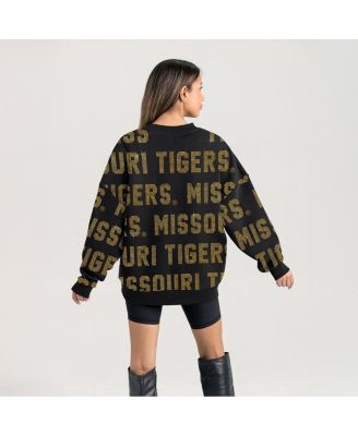 Women's Black Missouri Tigers Hype Era Sweatshirt