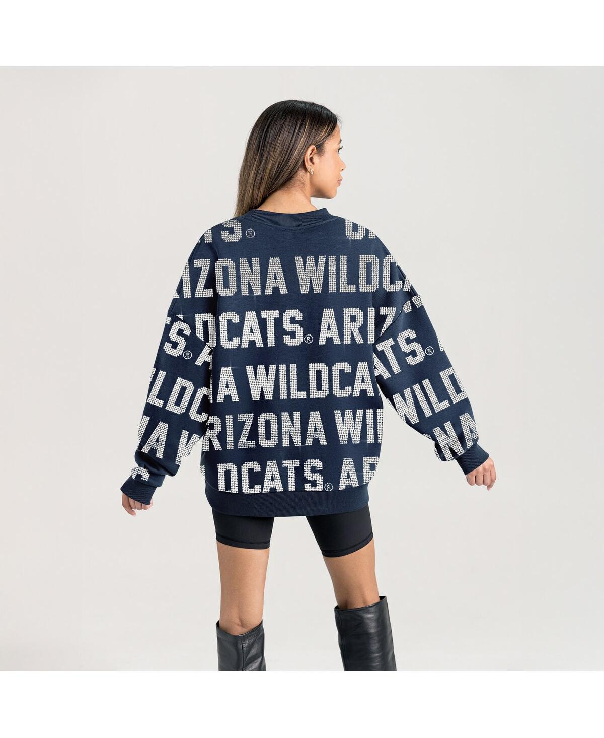 Gameday Couture Women's Navy Arizona Wildcats Hype Era Sweatshirt In Blue