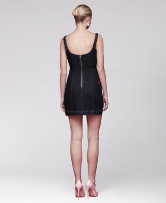 Women's Heart Patch Applique Mini Dress