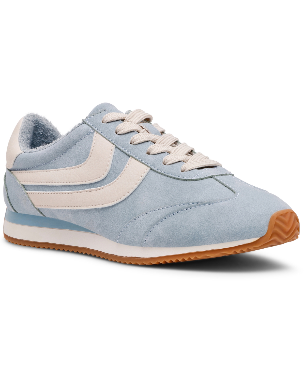 Dv Dolce Vita Women's Hype Round-Toe Lace-Up Sneakers - Blue