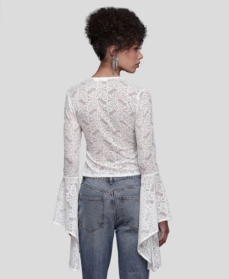 Women's V-Neck Long Sleeve Top