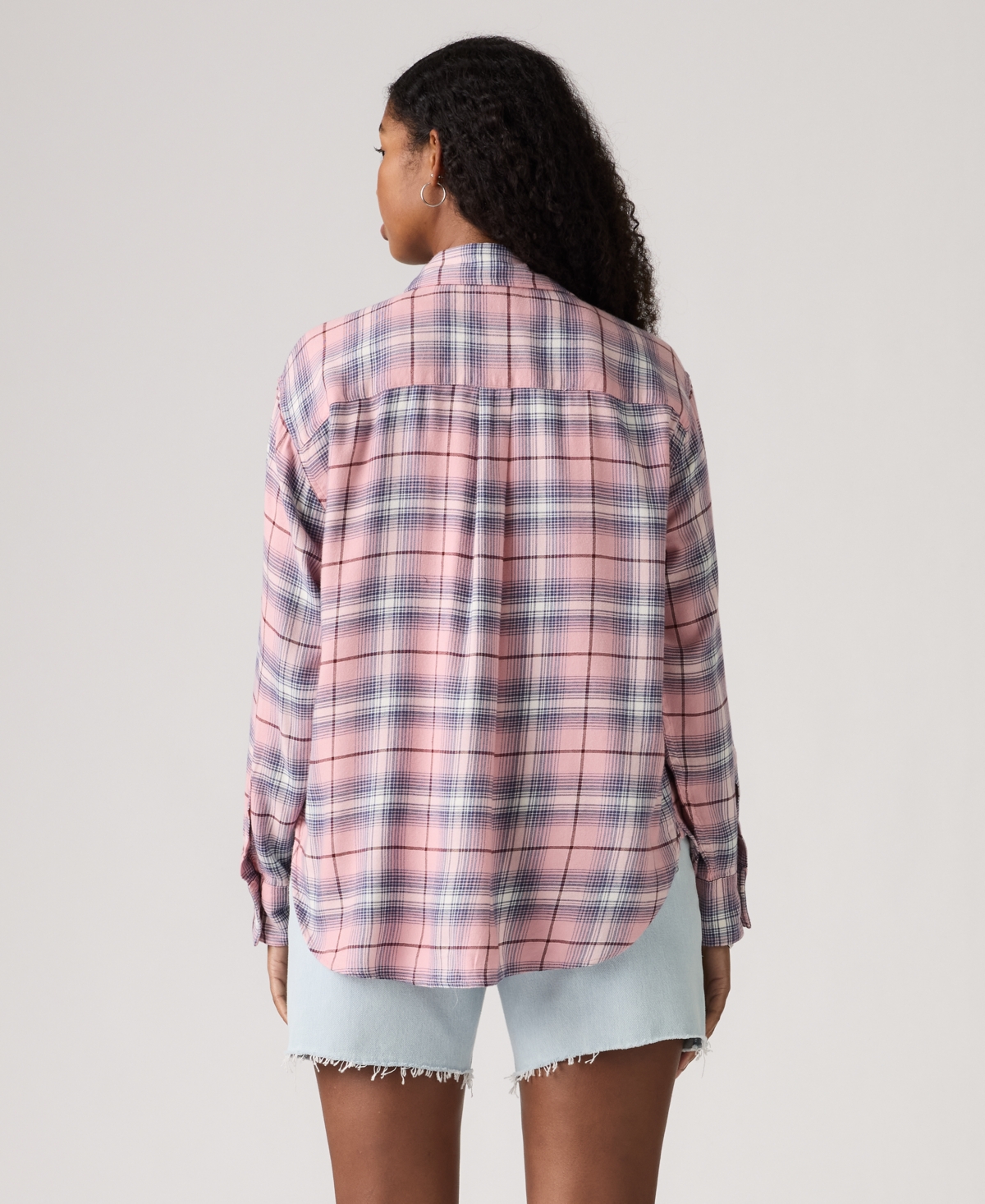 Levi's Women's Lucas Flannel Long Sleeve Shirt