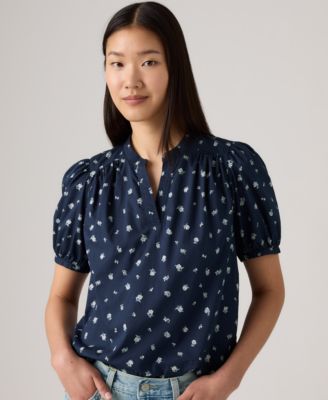 Women's Amelie Cotton Poplin Blouse