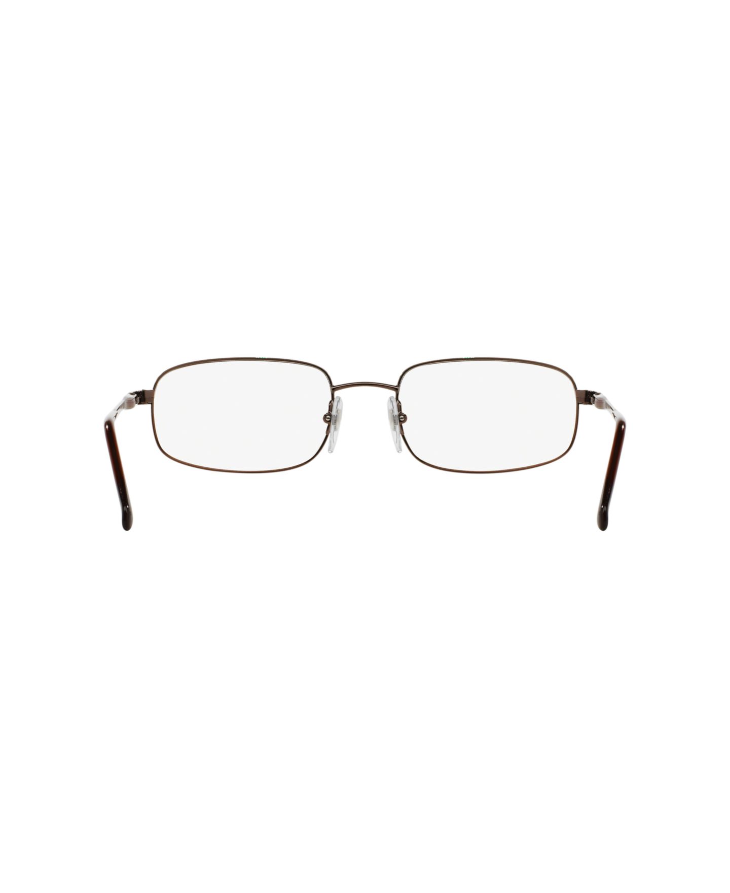 Мужские очки Sferoflex Man Rectangle Metal SF2115 Eyeglasses, цвет: Коричневый — фото 2