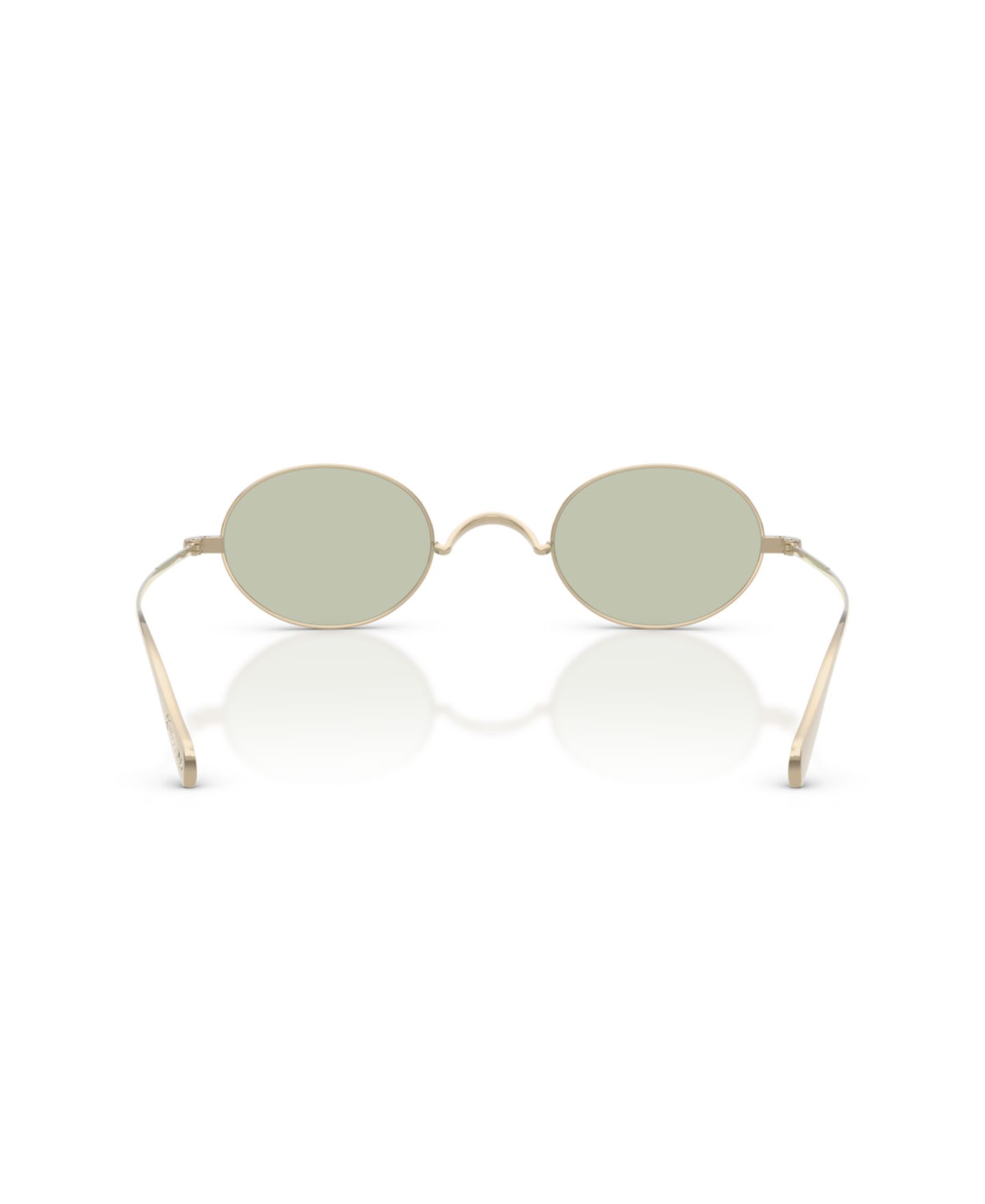 Мужские очки Oliver Peoples Man Round Metal OV1185 Calidor Eyeglasses, цвет: Золотой — фото 4
