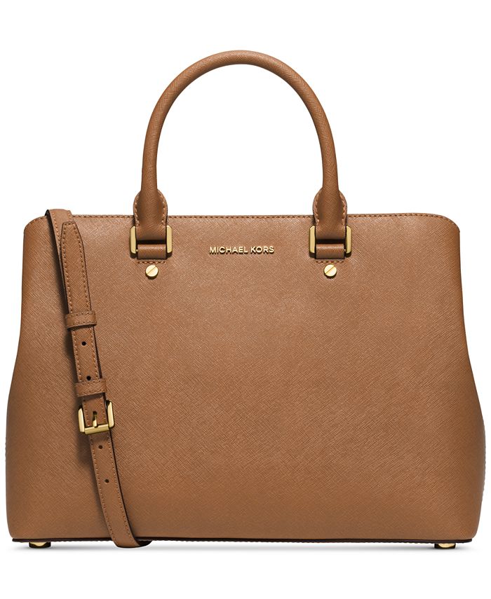 Michael Kors Savannah Large Satchel & Reviews - Handbags & Accessories -  Macy's