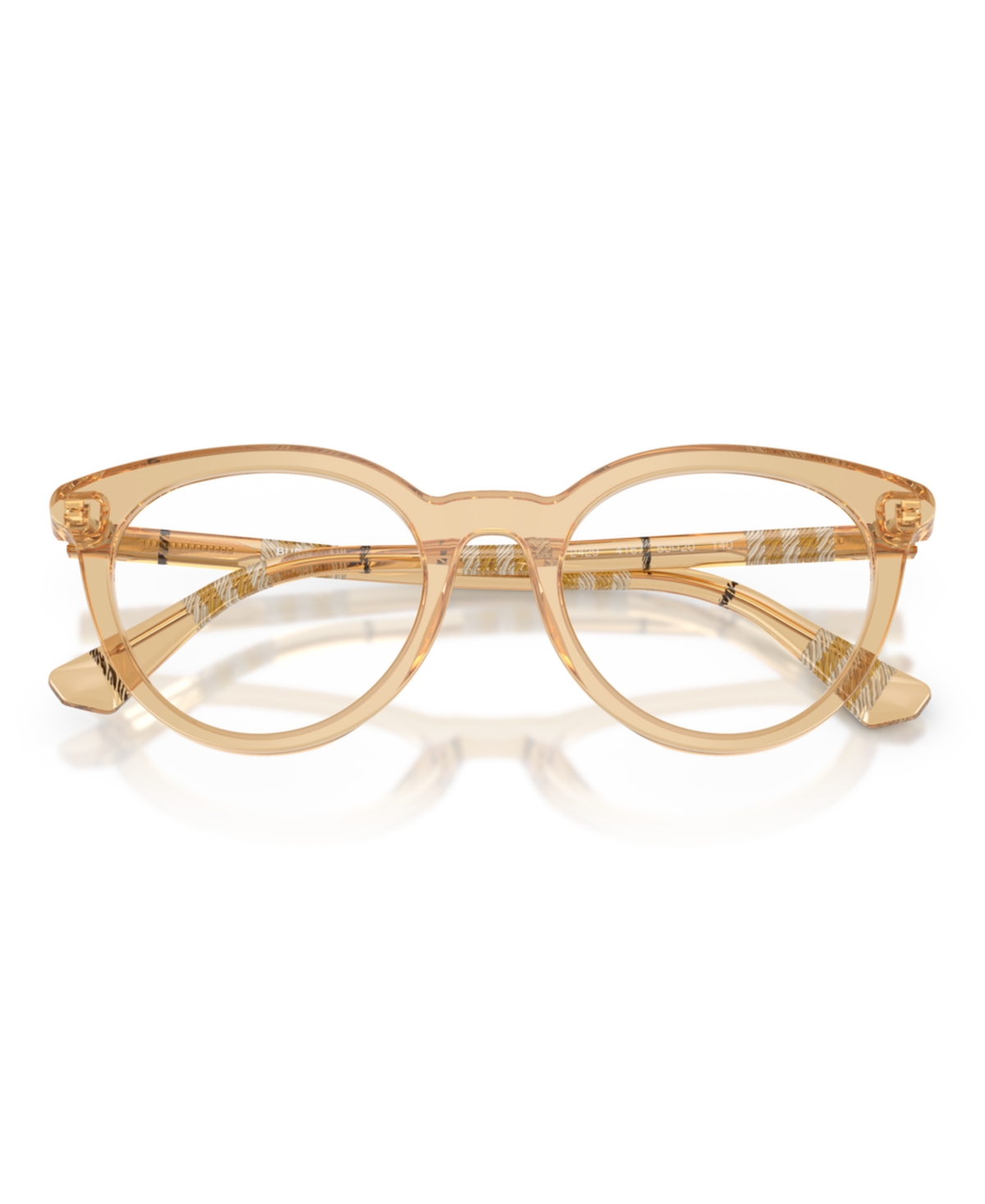 Burberry Women's Round Eyeglasses