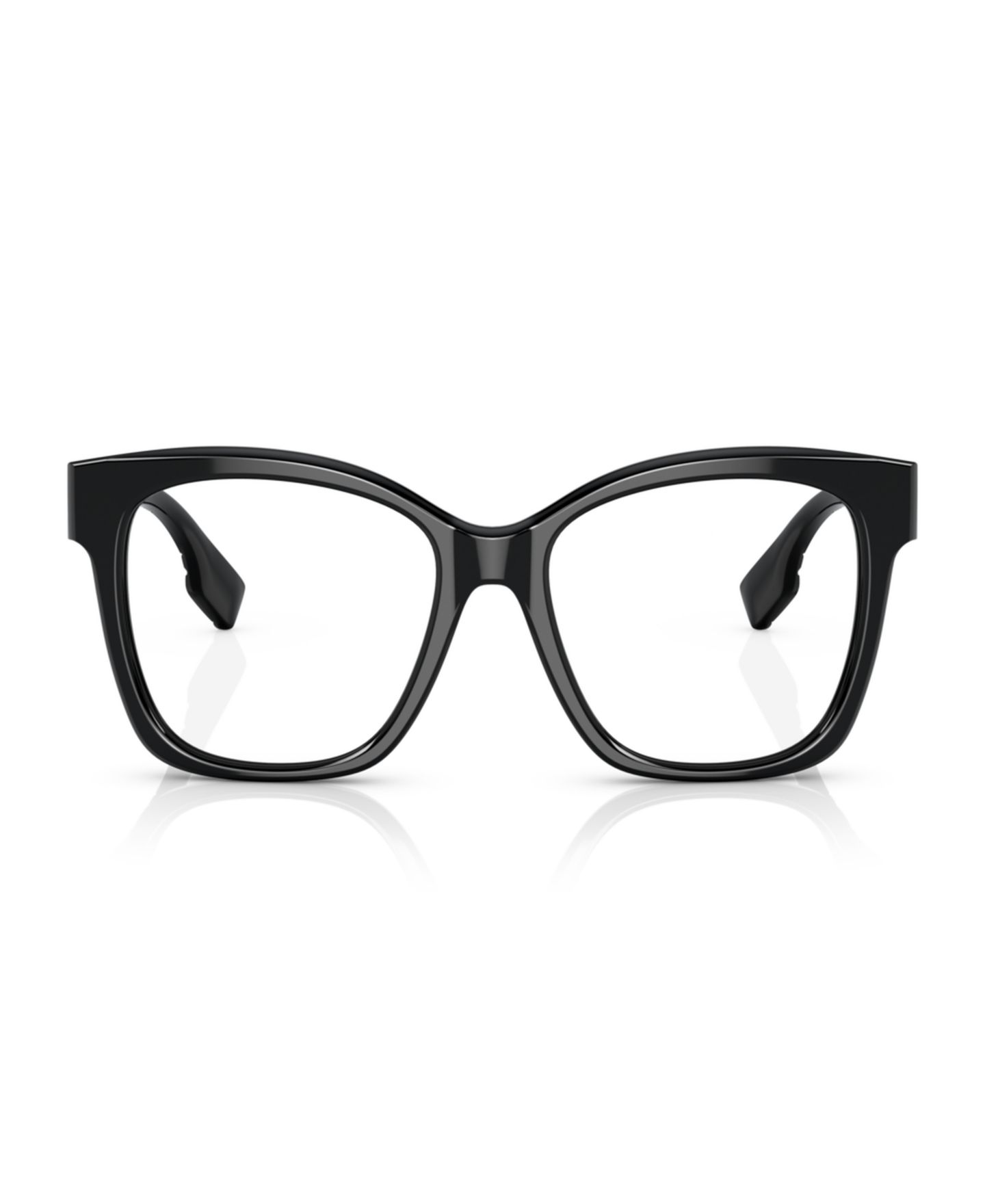 Женские очки Burberry Woman Square Plastic BE2363 Sylvie Eyeglasses, цвет: Чёрный — фото 5