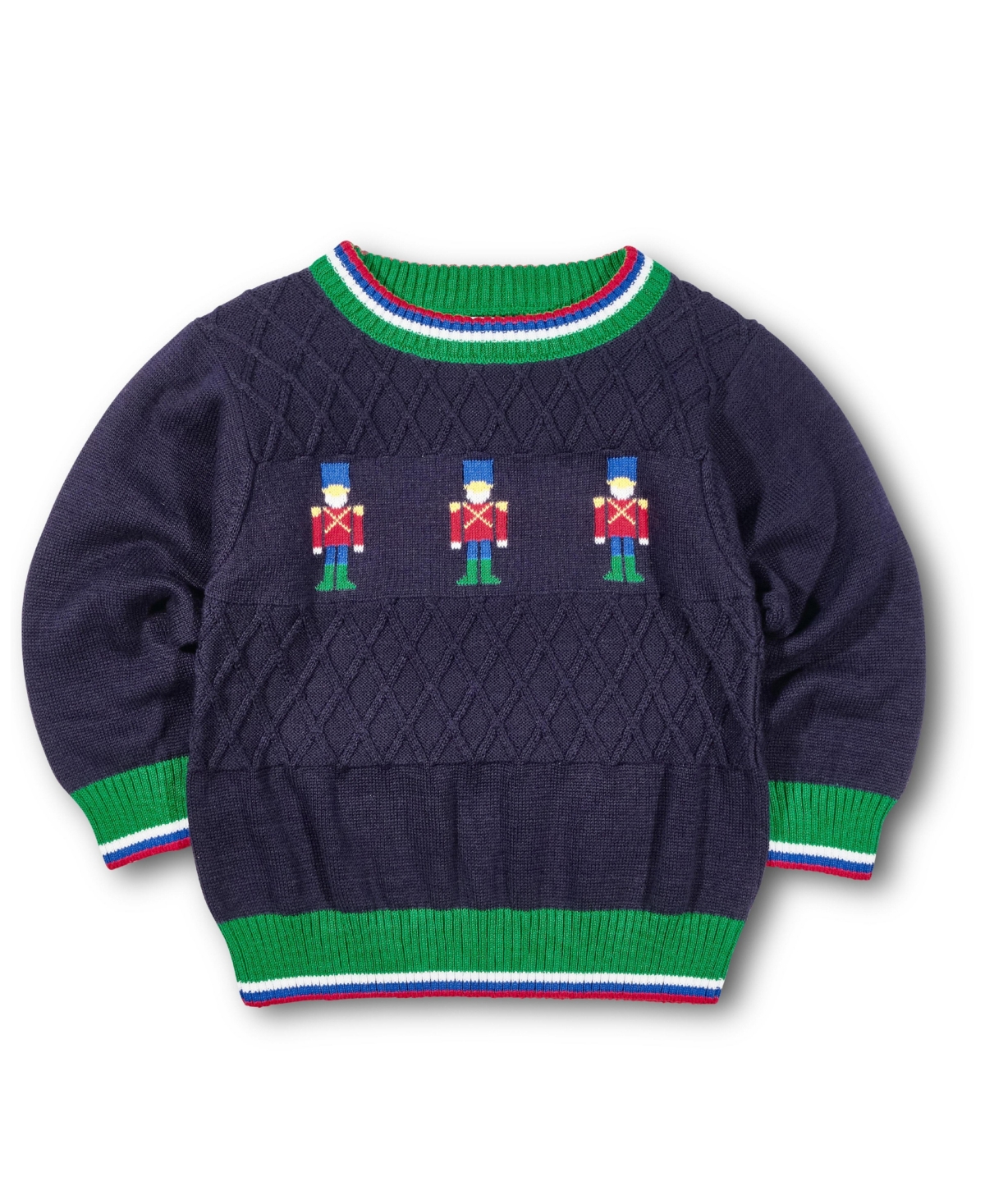 Florence Eiseman Baby Boys Sweater With Soldiers