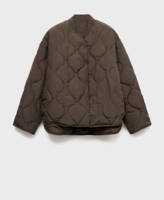 Women's Oversize Quilted Anorak Coat