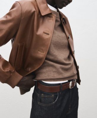 Women's Ribbed Trim Oversized Sweater