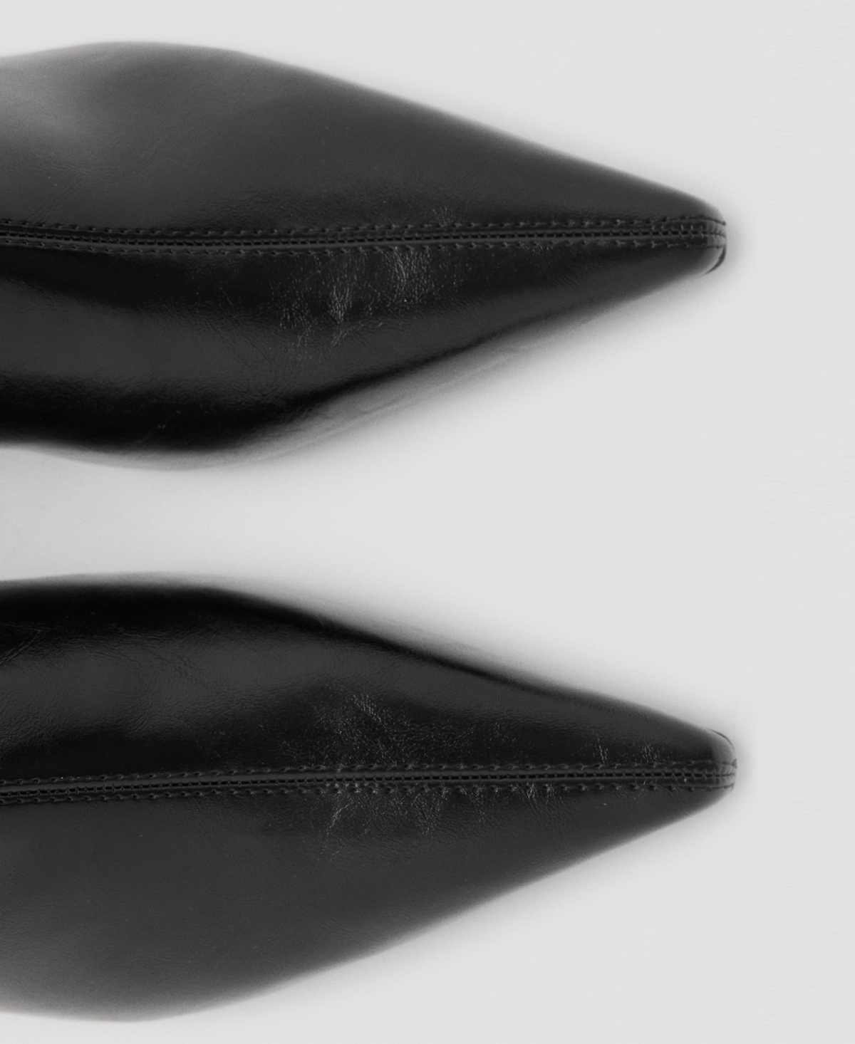 Mango Women's Kitten-Heel Pointed-Toe Ankle Boots