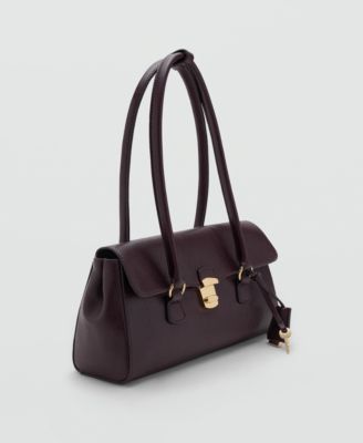 MANGO - Women's City Flap Shoulder Bag