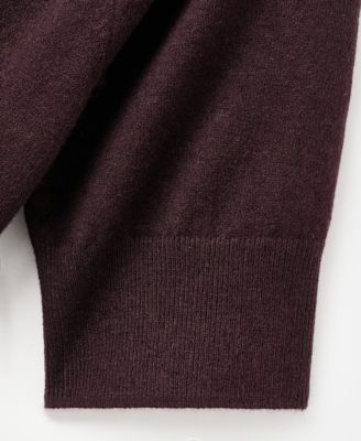 Women's Short-Sleeved Wool-Blend Sweater