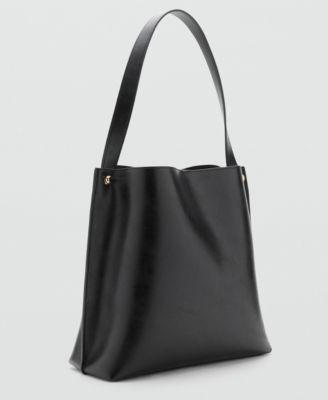 Women's Metal Details Bucket Bag