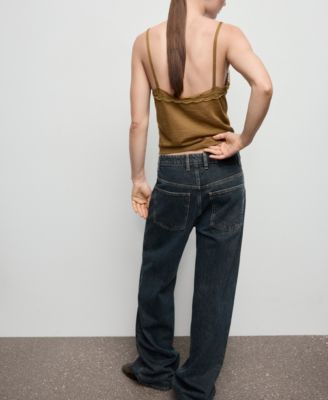 Women's Wool-Blend Lace Top