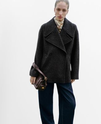 MANGO - Women's Mid-Rise Rinse-Wash Balloon Jeans