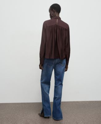 Women's Foulard Textured Blouse