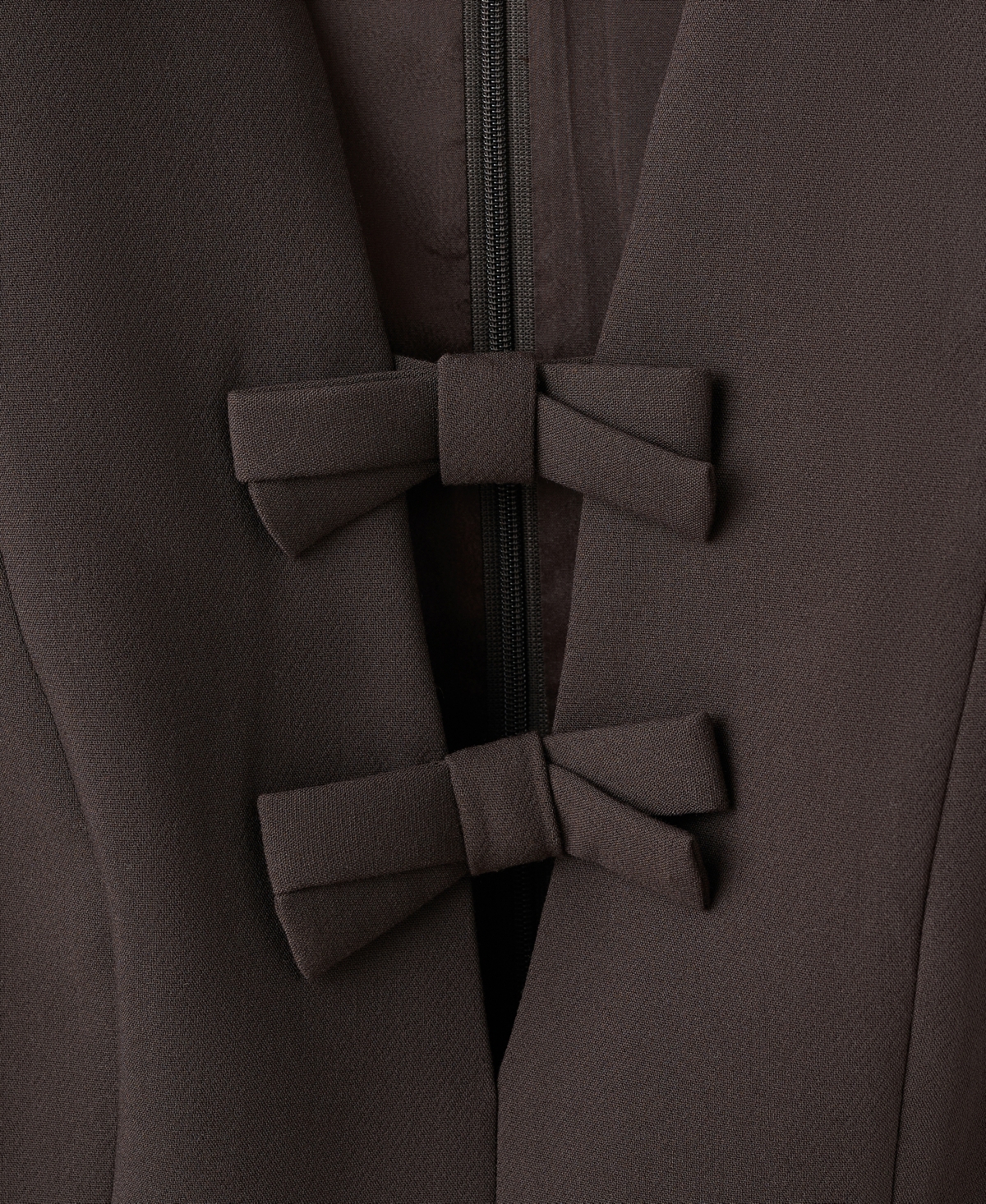 Mango Women's Bows Detail V-neck Blouse In Brown