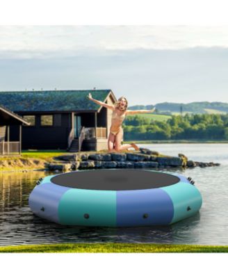 10 Feet Inflatable Splash Padded Water Bouncer Trampoline