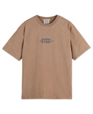 Men's Front Artwork Relaxed-Fit T-Shirt