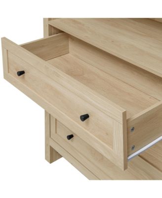 CASAINC Arched Kitchen Pantry with Adjustable Shelves,Multi-Purpose Storage Cabinet