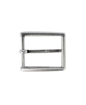 Men's 35mm Rectangular Classic Solid Brass Roller Harness Belt Buckle