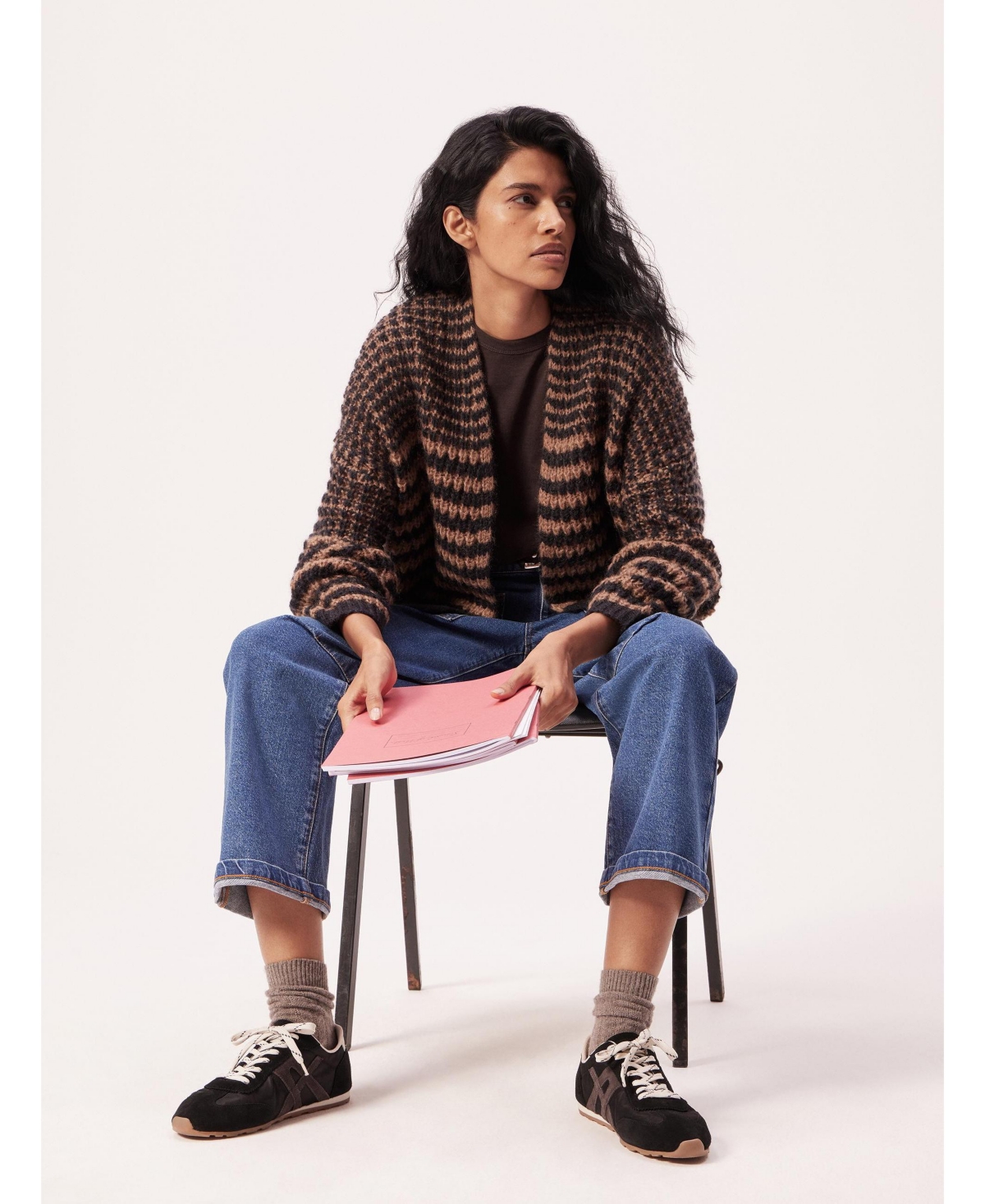 Hush Women's Skye Wool Blend Stripe Cardigan