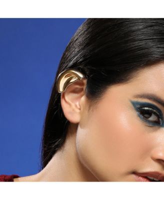 Women's The Metallic-Mold Cuff Earrings - California Gold