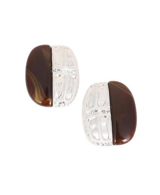 Women's The Nefertiti Statement Earrings - Antique Silver