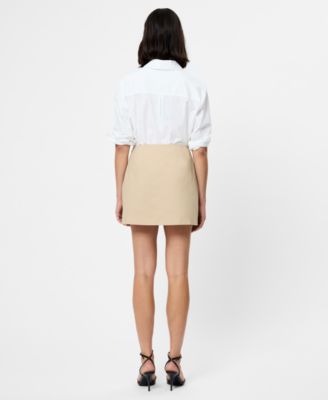 Women's Side Zipper Mini Skirt