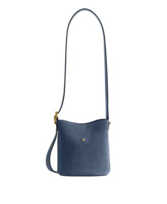 Bleecker Small Suede Bucket Bag 21
