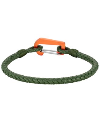 Men's Aluminum Carabiner Closure Bracelet