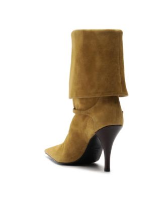 Women's Rudy Buckle Pointed Toe Dress Booties