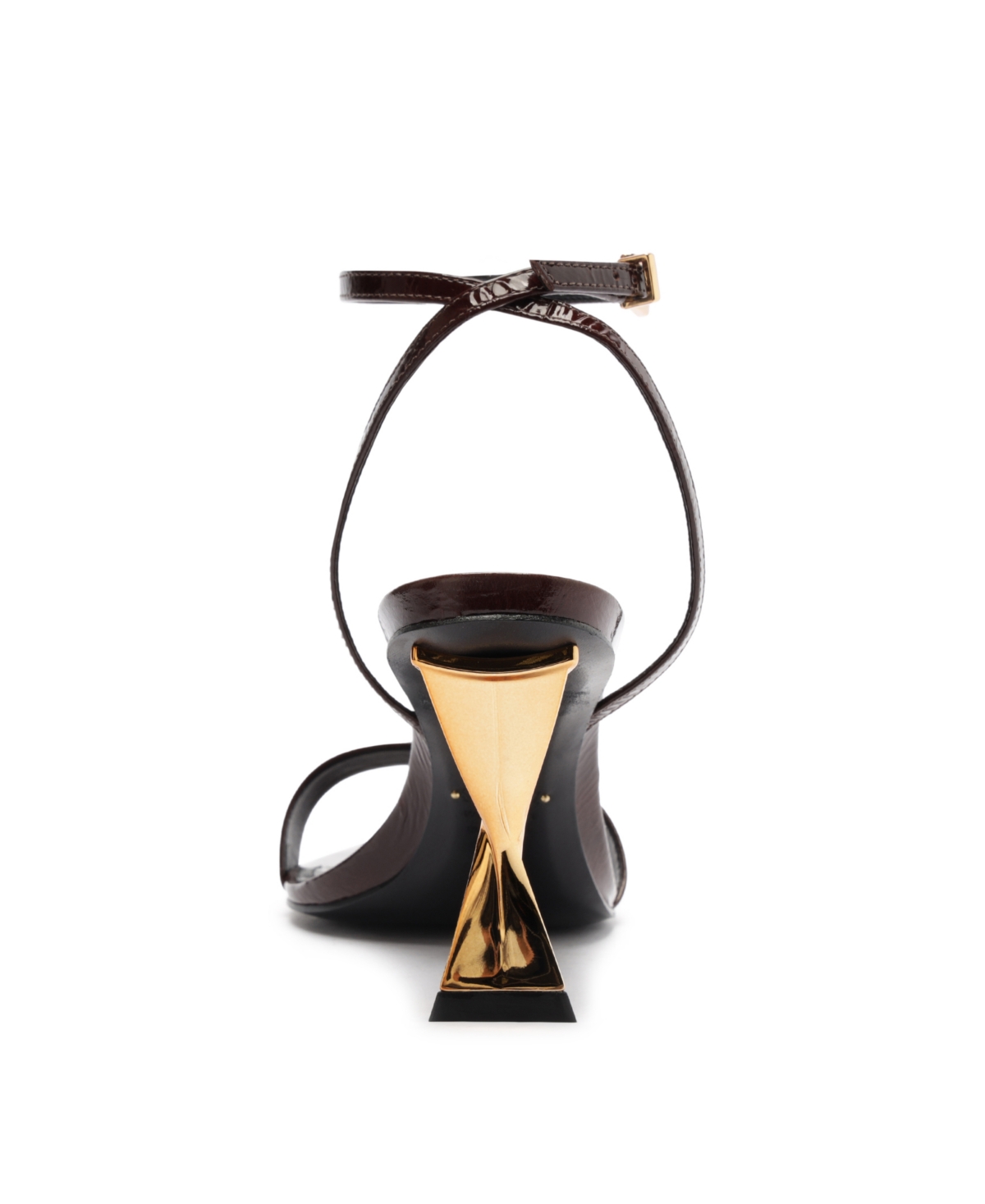 Schutz Elisha Heeled Sandal In Maplewood, Women's At Urban Outfitters In Brown