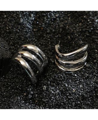 Women's The Circular-Plate Drop Earrings - Forest Green