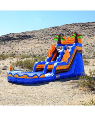 15 FT Oasis Commercial Grade Inflatable Water Slide with Pool (with Blower)