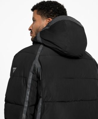 Men's Hooded Ripstop Puffer Jacket