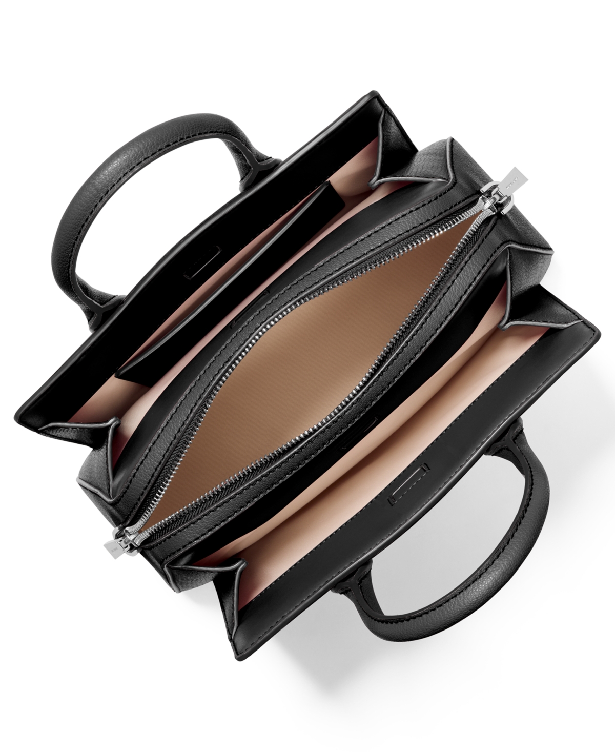 Michael Kors Michael  Laila Small Satchel Bag In Black